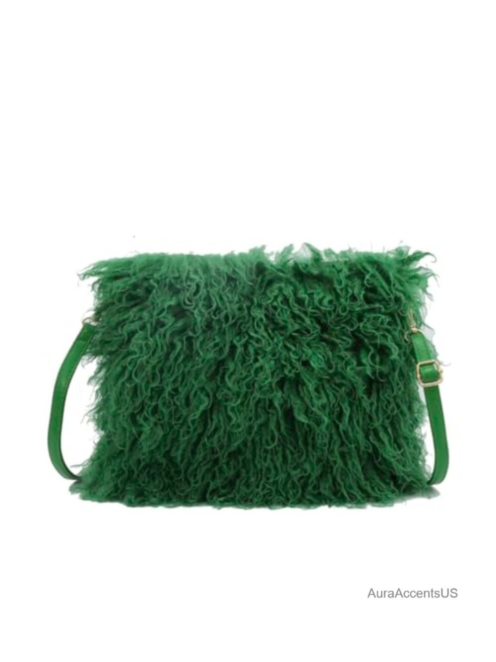 Faux Fur Crossbody Bag Furry Shoulder Handbag Plush Clutch Purse